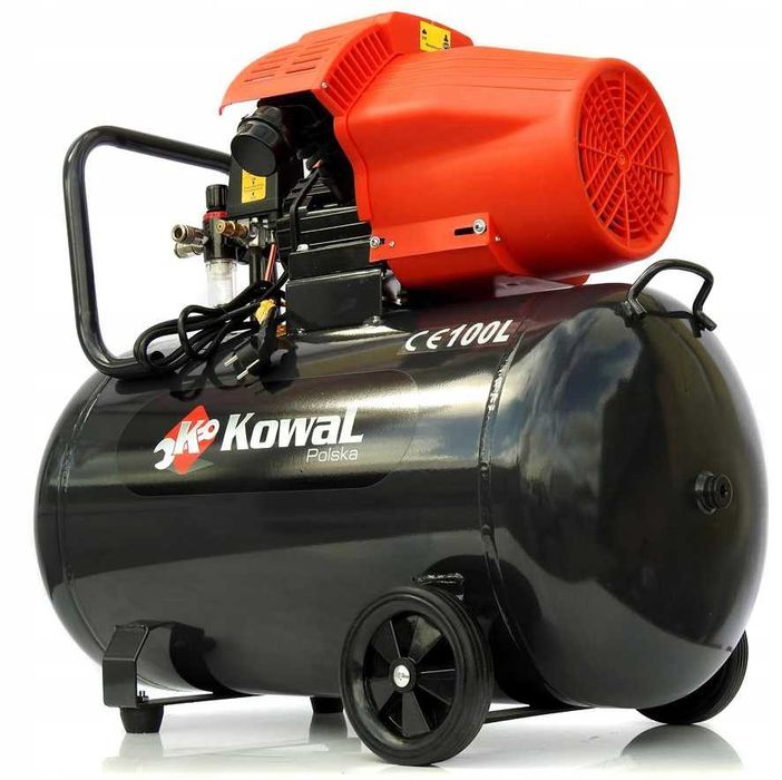 12 Bar KOMPRESOR ZBV 100L olejowy tłokowy sprężarka pompa powietrza