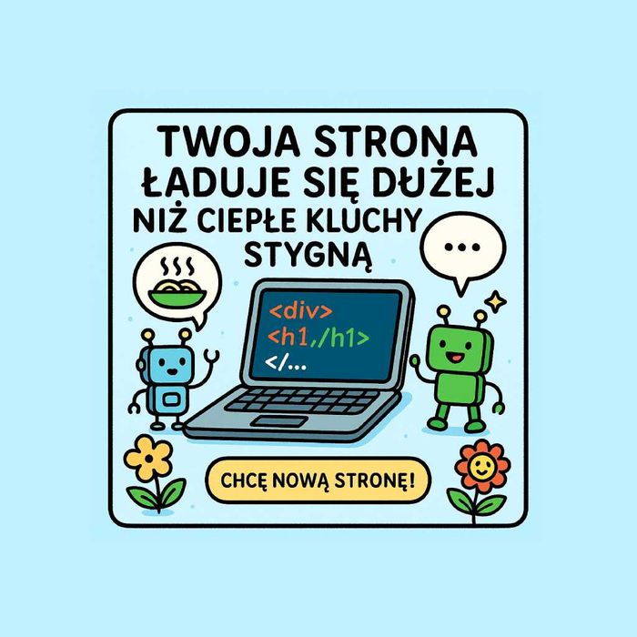 Twoja strona brzmi jak modem? Zróbmy z niej rakietę!