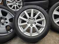 Alufelgi Audi OE 7x16 5x112 Et39 opony ContiPremiumContact 205/55/16