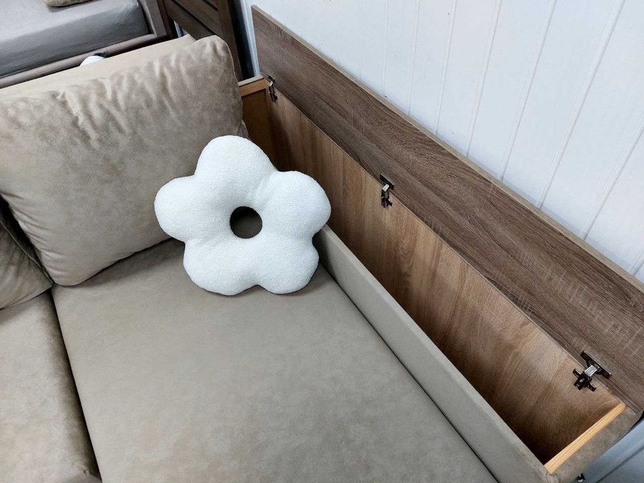 Кутовий диван з ортопедичним наповненням для щоденного сну