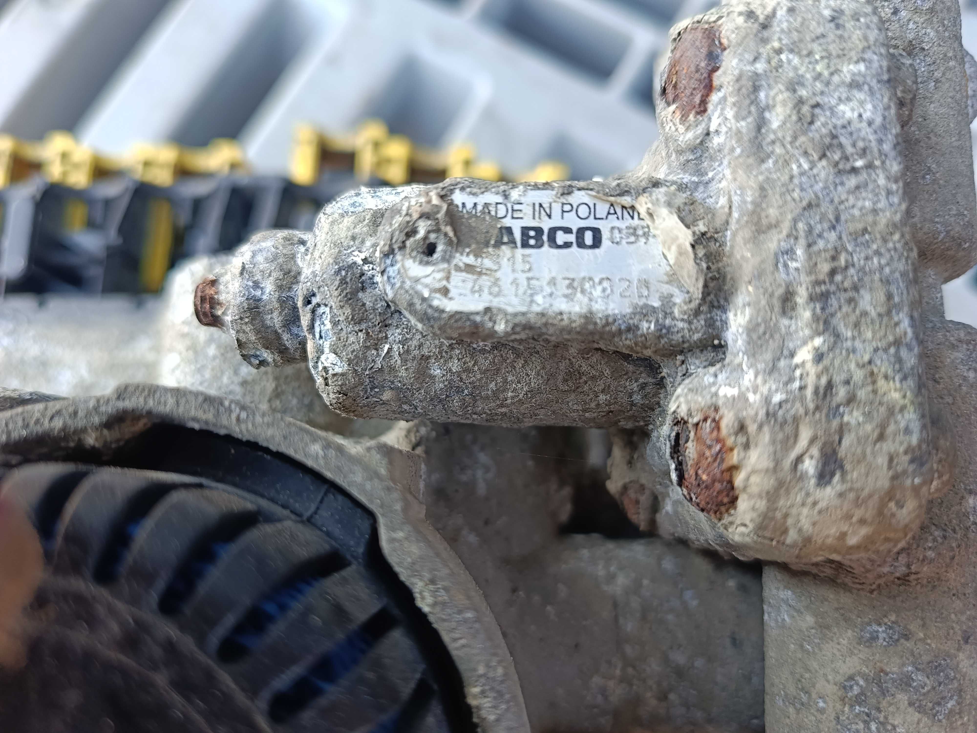 Modulator EBS ABS naczepy WABCO uszkodzony