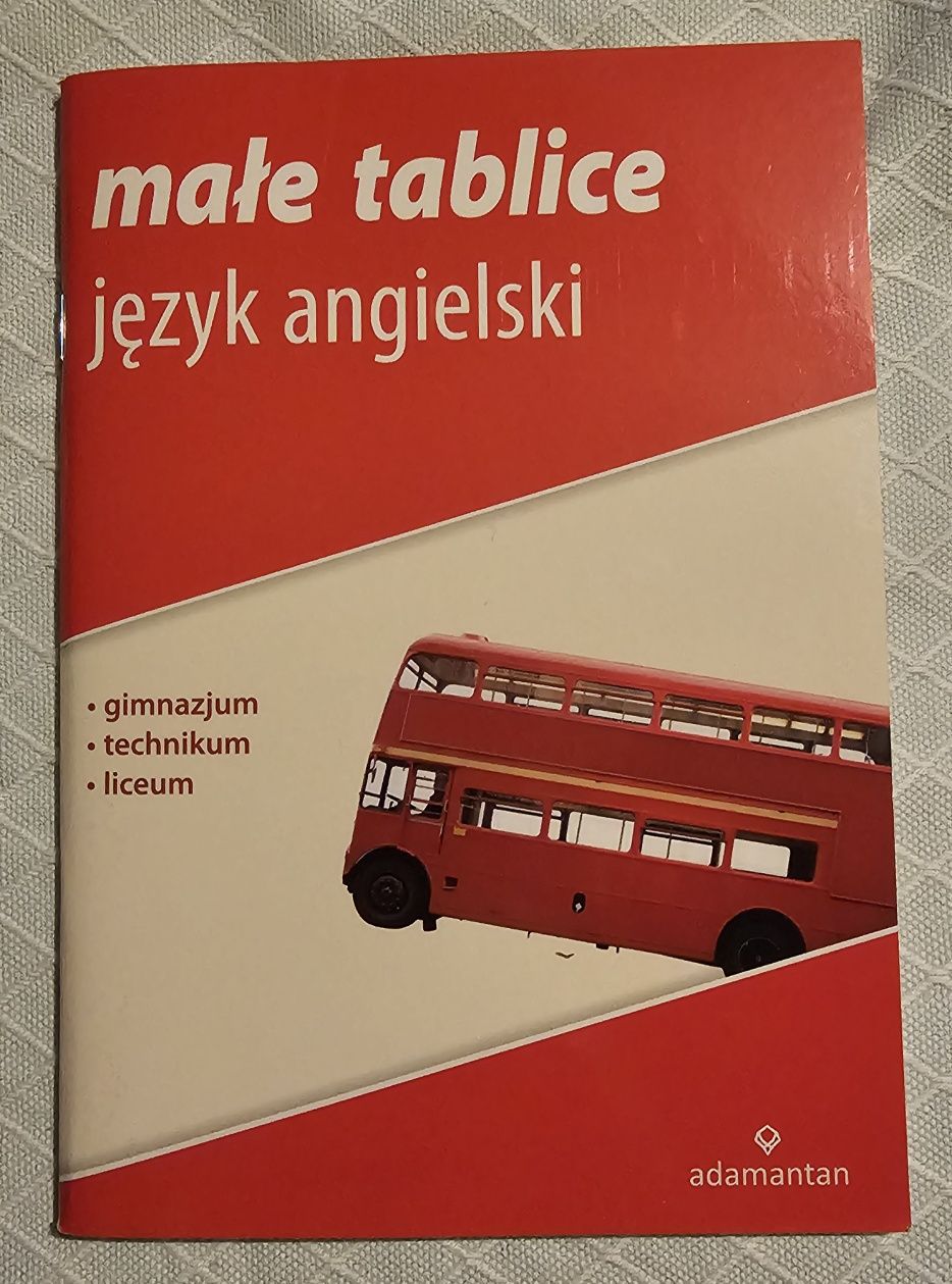 Tablice język angielski