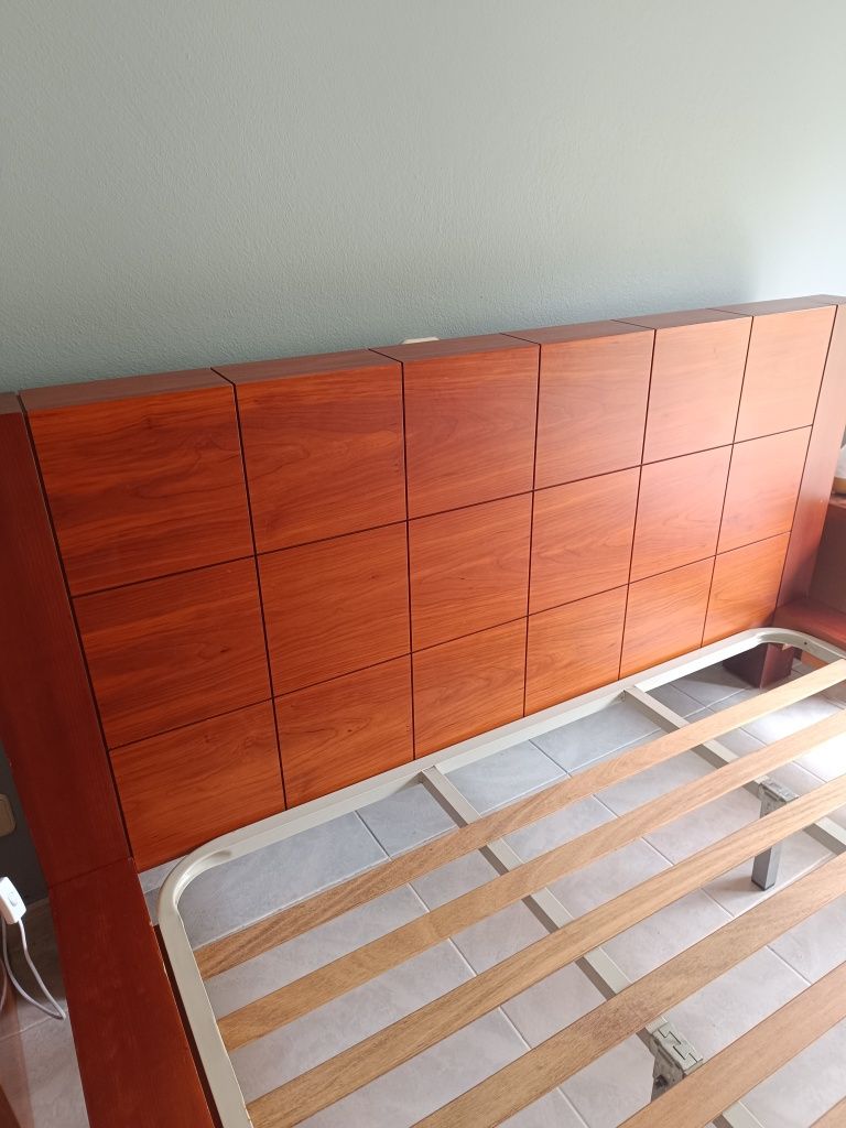 Cama casal madeira para quarto