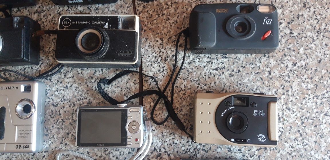 Conjunto de 15 Máquinas Fotográficas para Reparação/Peças/Outros