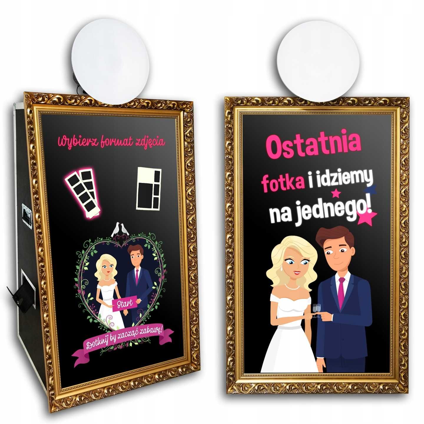 Fotobudka Lustro Wesele Ślub Urodziny - WOLNE TERMINY!