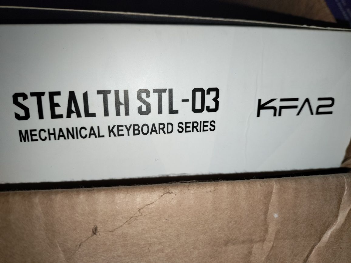 klawiatura gamingowa KFA2 stealth stl-03