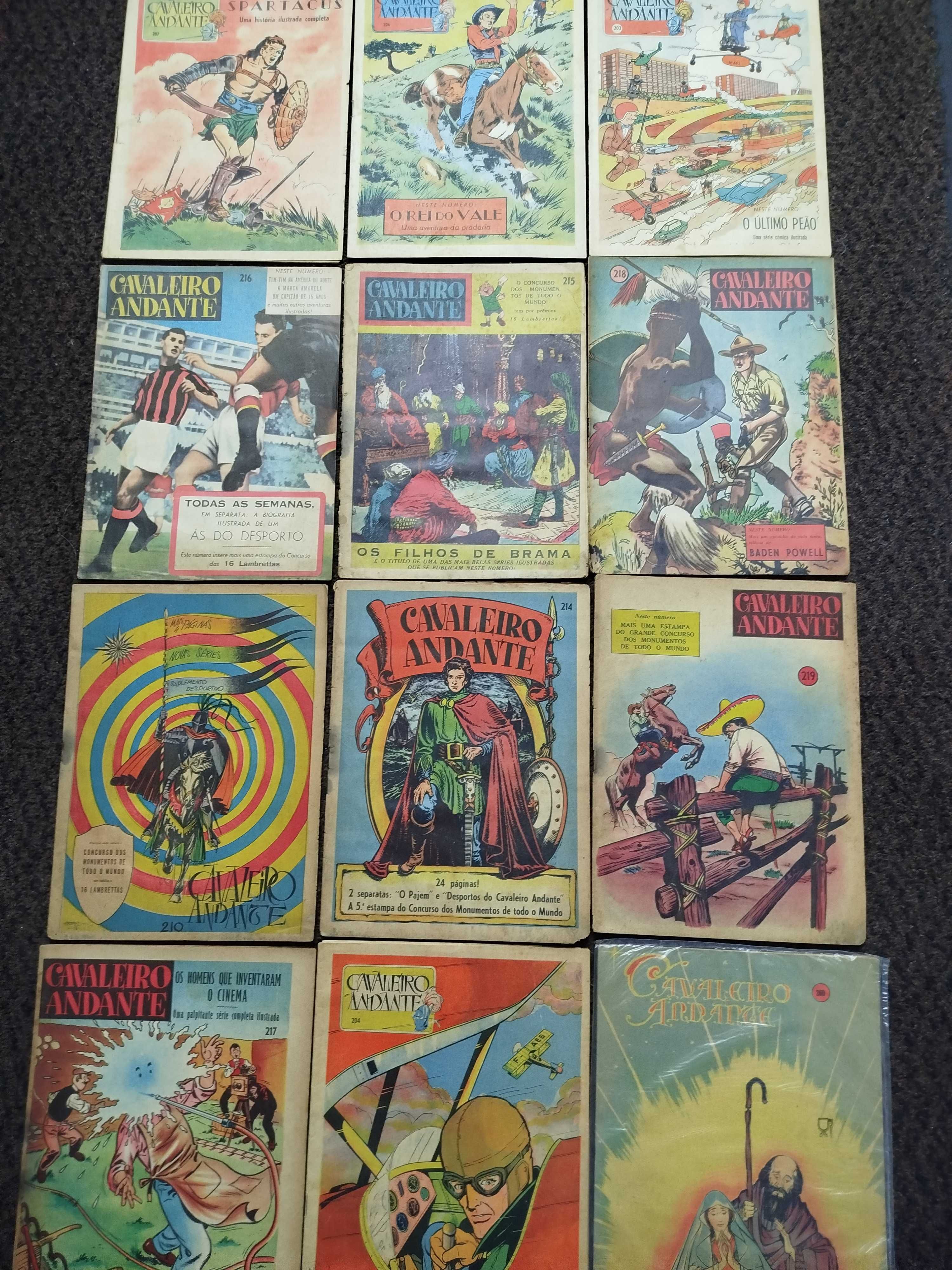 Lote de Banda Desenhada "Cavaleiro Andante"