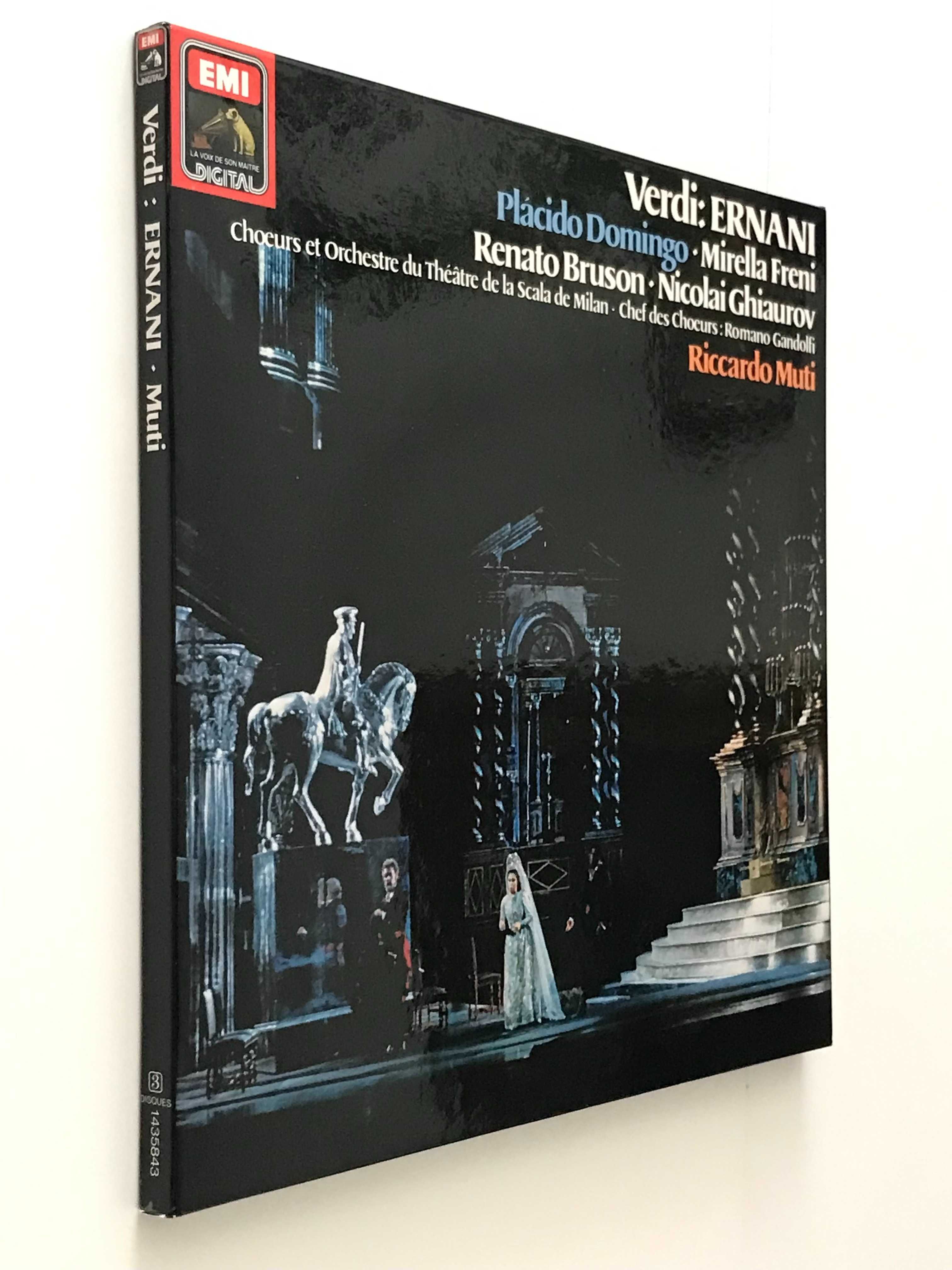 Verd: Ernani (сет з 3 платівок) Placido Domingo, Mirella Freni, Bruson