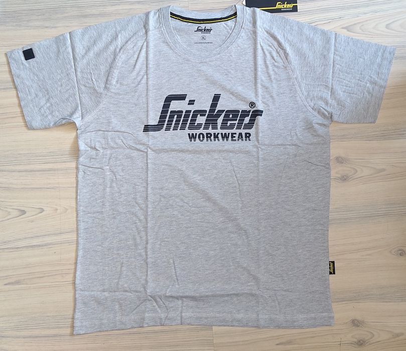 Zestaw Snickers XL  Ocean bluza z kapturem+koszulka roboczy jesień
