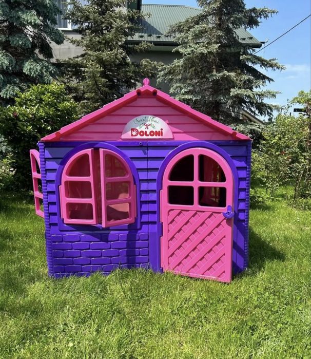 Домик детский Будинок пластиковий Дитячий будиночок Долони