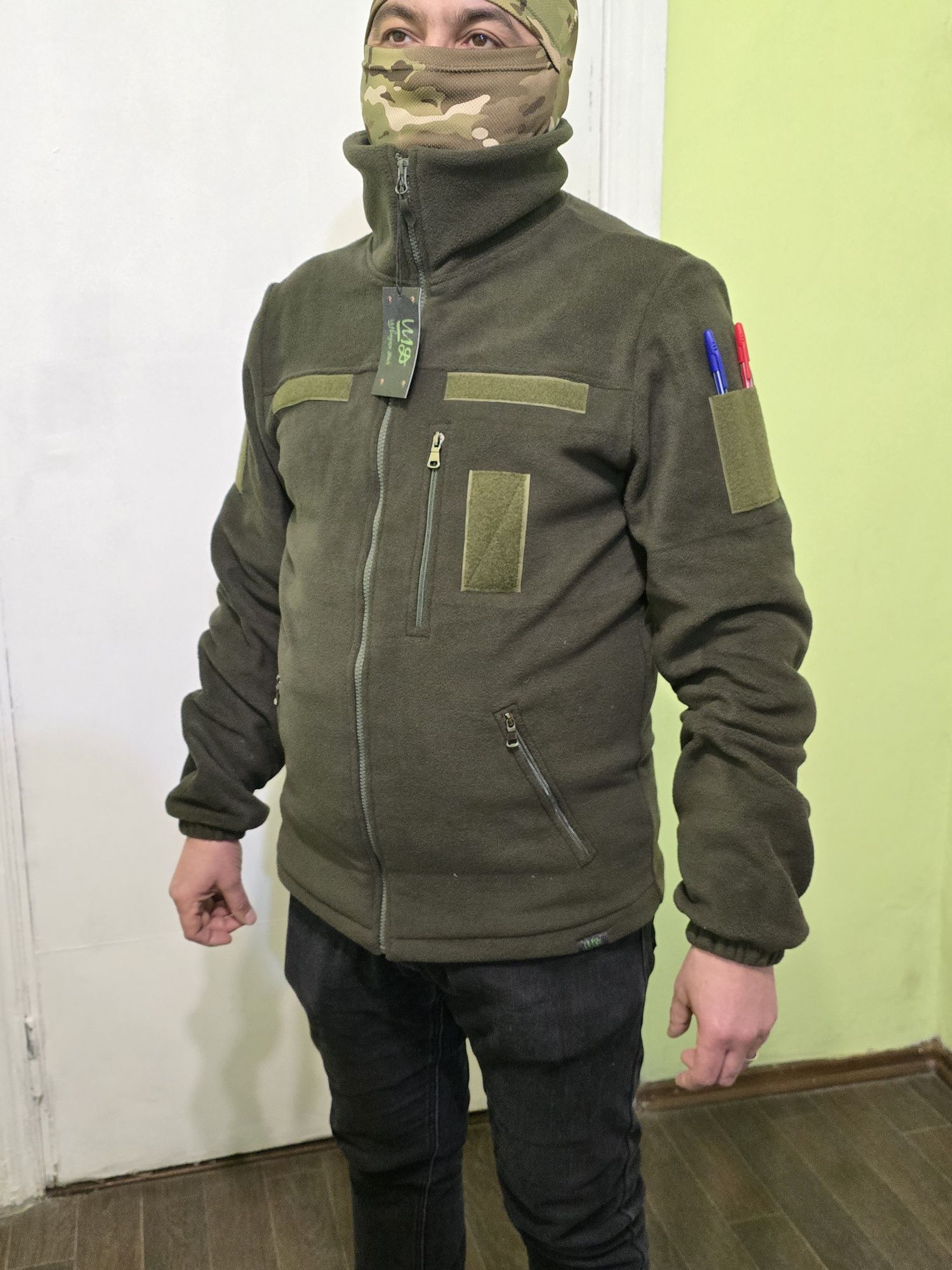 Кофта флисовая,олива.Опт,розница.Тактическая ,военная