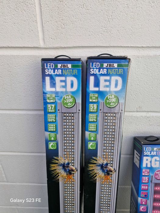 Luzes(led) para aquários