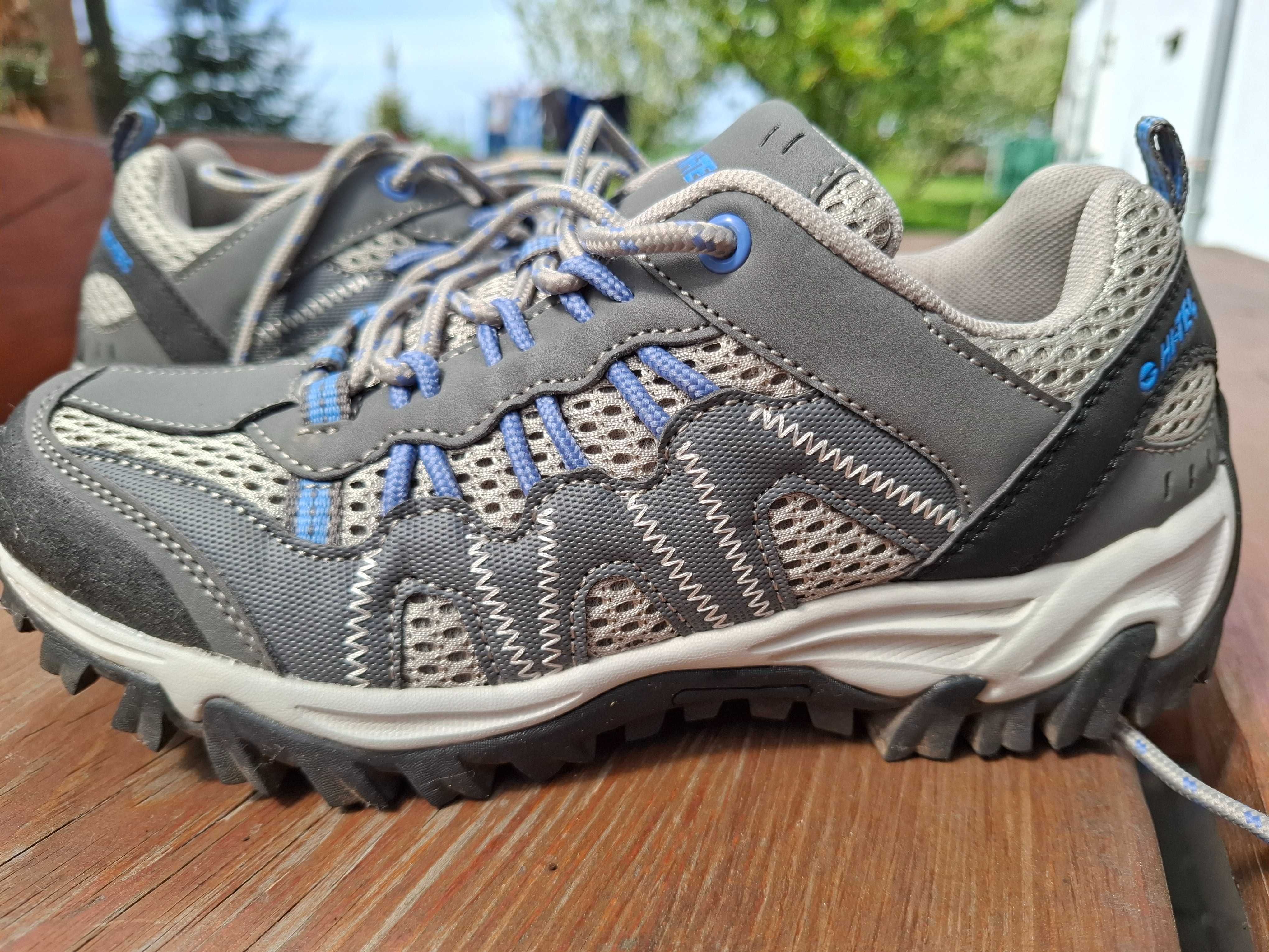 Buty trekkingowe hi tec jaguar womans raz użyte,  38, bardziej 37