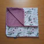 Dwustronny kocyk Amaloo 75x100, minky, jak nowy
