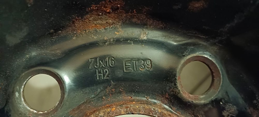 Felgi stalowe grupa VW et39