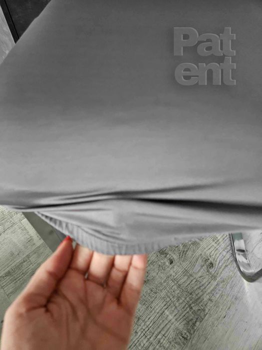 Pokrowce na krzesła uniwersalne elastyczne 6 sztuk szare komplet