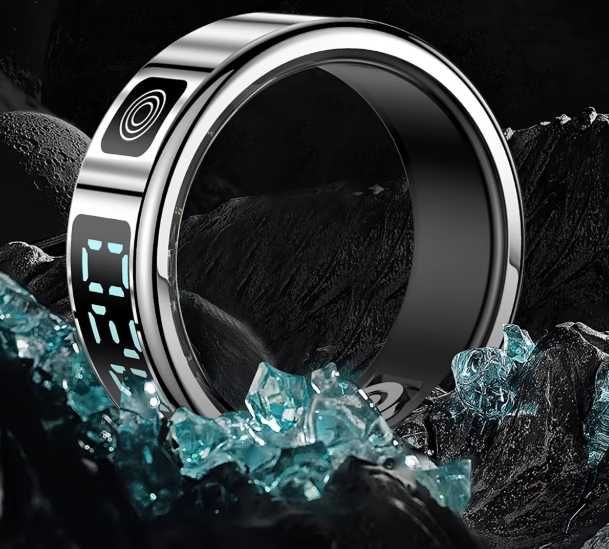 Розумна каблучка (смарт кольцо) Smart ring із зарядним боксом