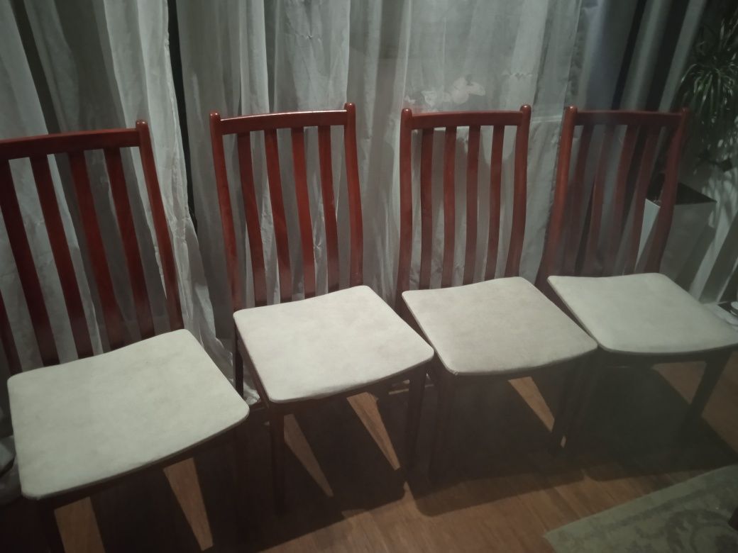 Krzesła do jadalni do stołu tapicerka 4 lub 8