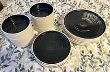 Conjunto de pratos e tigelas OMBONAD (IKEA)
