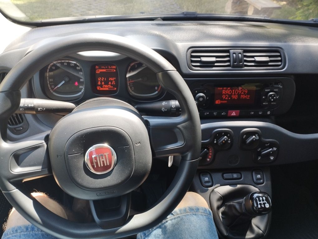 Fiat Panda 1,2, Rejestracja 2020, tylko 29 tys.km, Polski salon, czujn