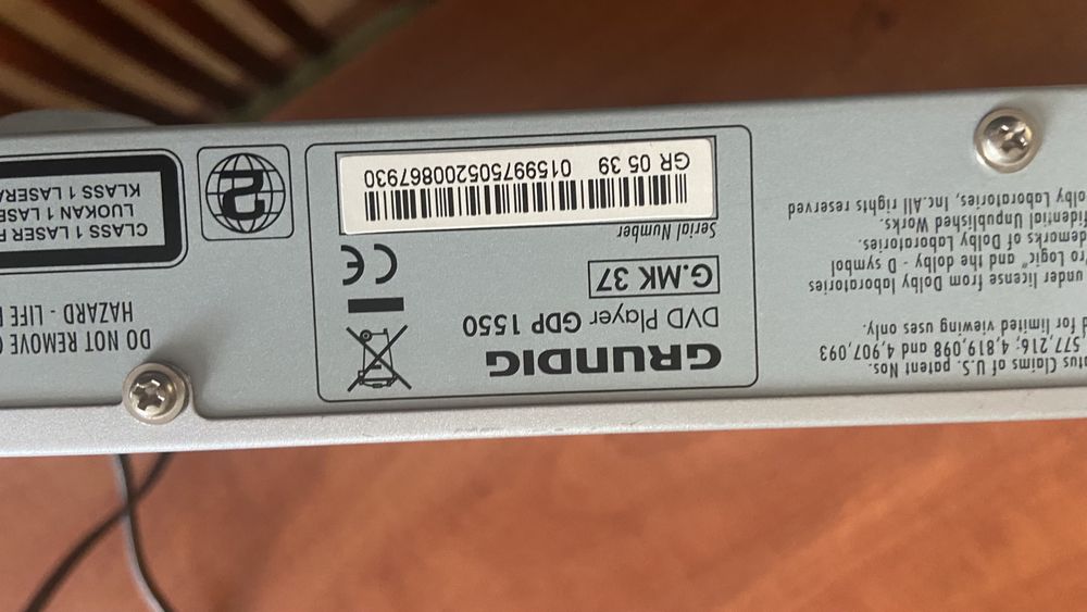 DVD Grundig  GDP 1550