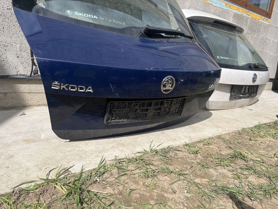 Кришка багажника Skoda RAPID задня ляда шкода рапід