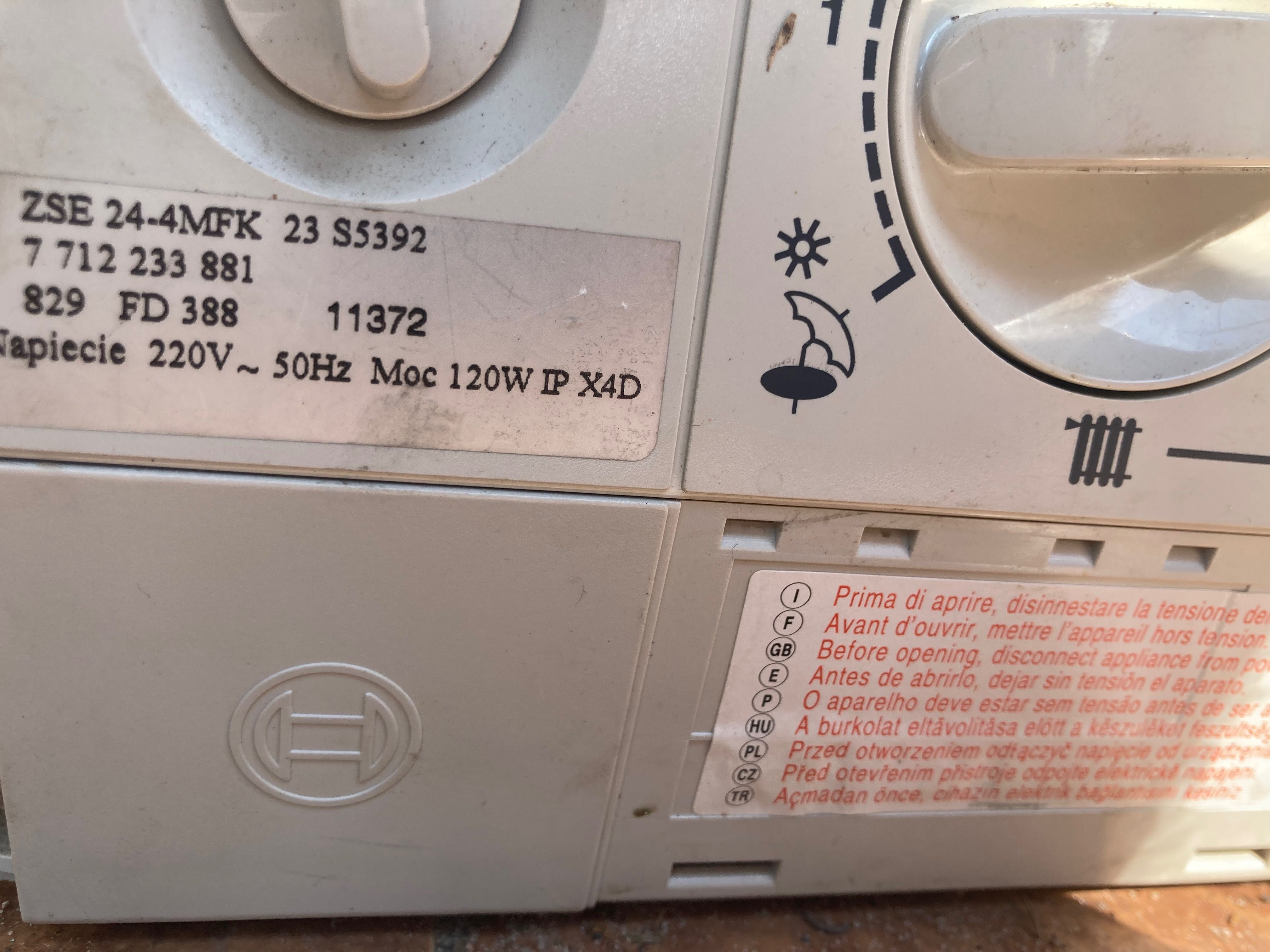 Piec gazowy Junkers Eurostar zse 24kW.