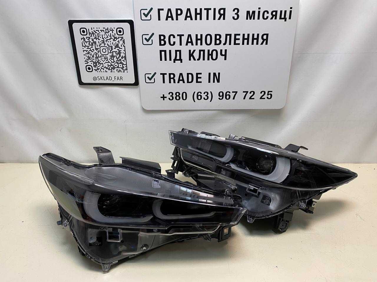 фара фари оптика Mazda CX5 KF рестайлінг Мазда СХ5 full led EU