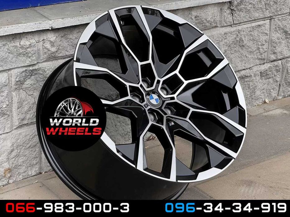 Диски R22 BMW 5x112 X5 X6 G05 G07 G06 G01 X7 разноширокие 913 стиль