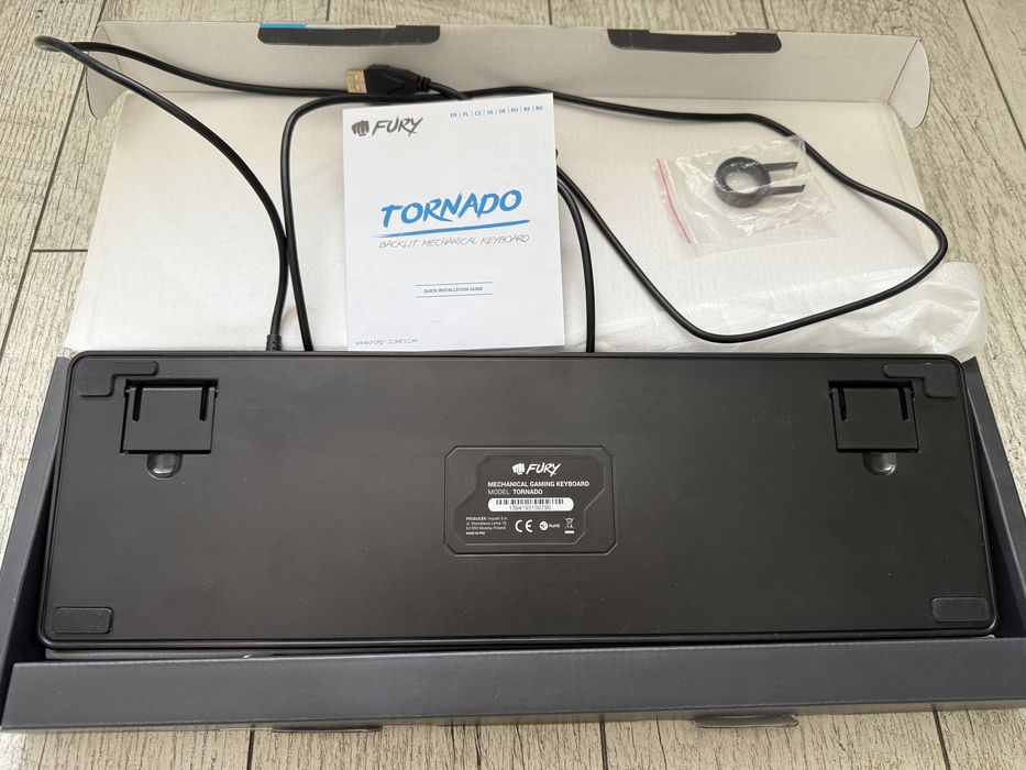 FURY Tornado/Battler - klawiatura mechaniczna i mysz
