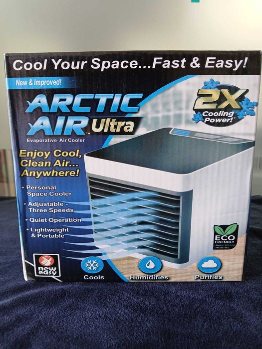 Ventilador e Mini Ar Condicionado a Água ou Gelo (NOVOS)