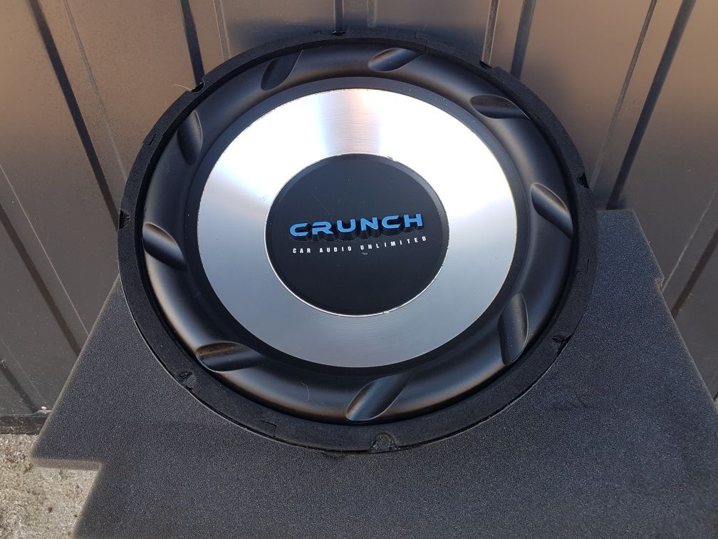 Głośnik Basowy subwoofer skrzynia basowa CRUNCH GTS 400