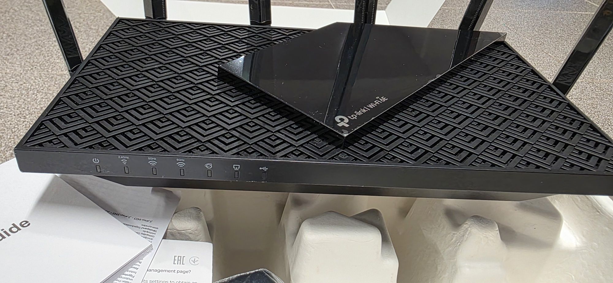 TPLINK AXE5400 Archer AXE75 Wifi 6E Tri-band 6 stream router