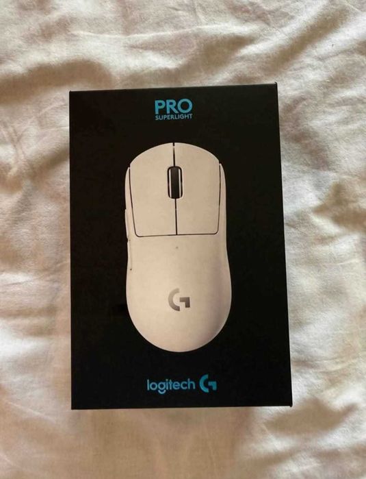 Rato Gaming Wireless Logitech Pro X Superlight Branco