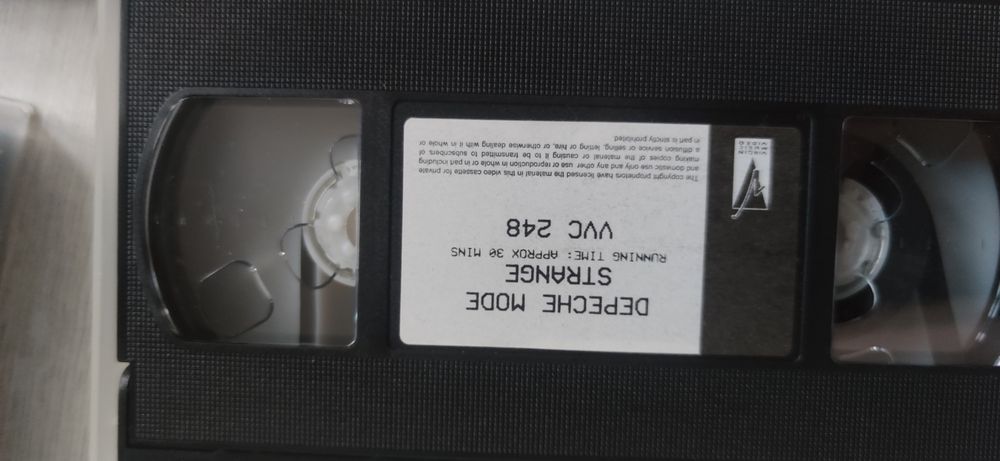Depeche Mode VHS 5 sztuk Strange Strange Too 101 The Videos 86/98