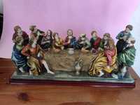 Peça decoração - Última ceia de Jesus (46 x 16 x 16)