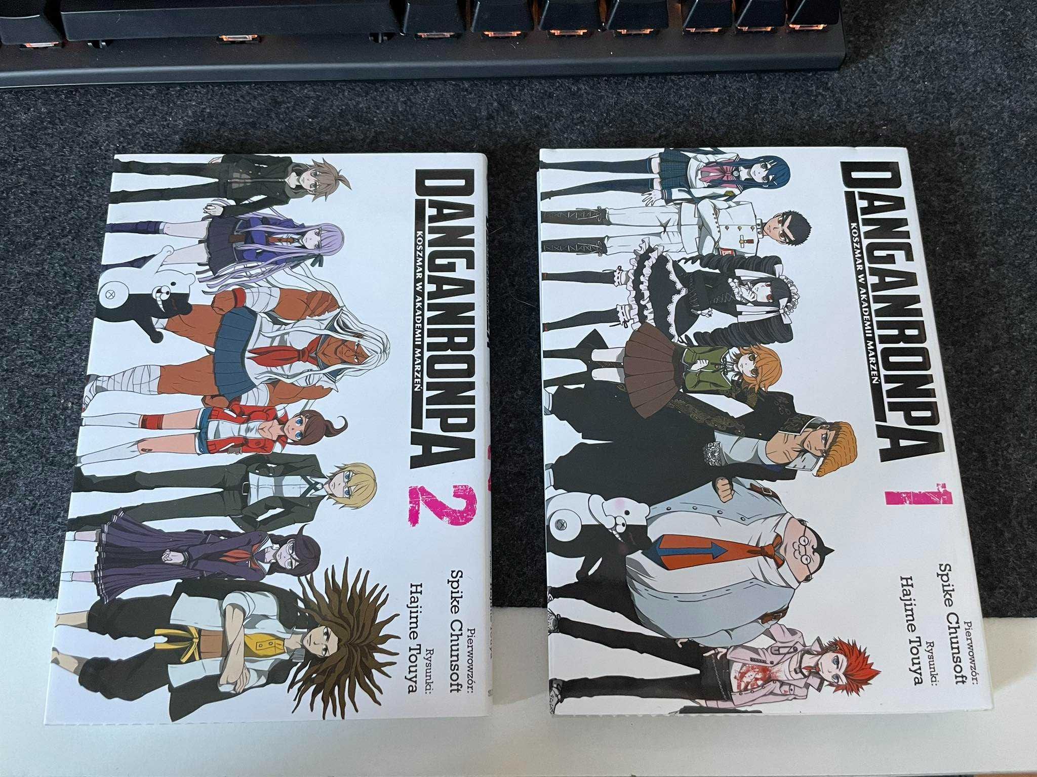 Mangi Danganronpa tomy 1 i 2