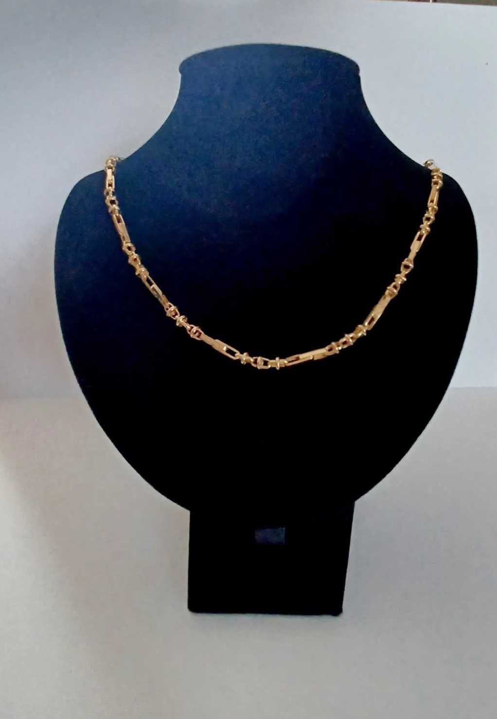 Łańcuszek złoty wzór Versace 14 karat, 585 próba