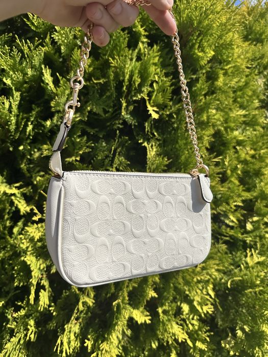Torebka coach mini biala