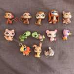 TODOS 13 Littlest Pet Shops- bonecos