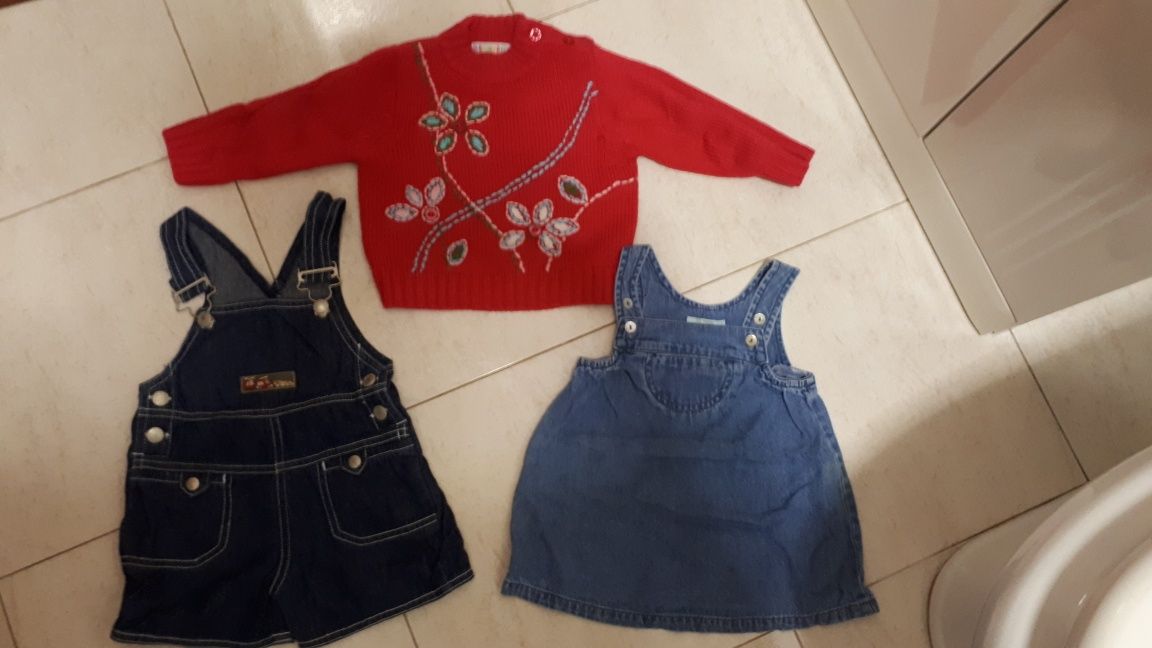 Conjunto 3 peças 6/9 meses