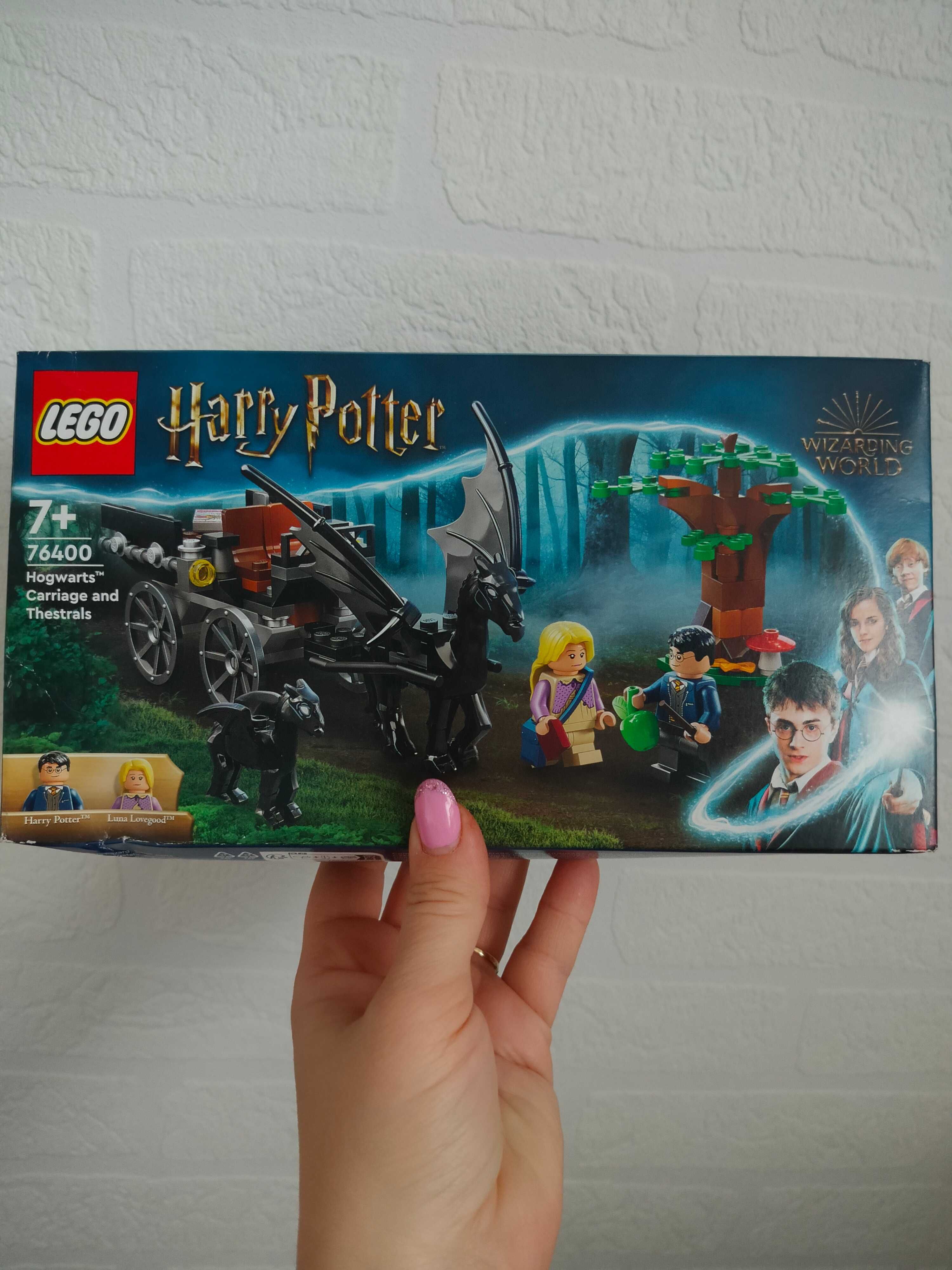 Lego Harry Potter 76400 Testrale i kareta z Hogwartu zestaw klocków