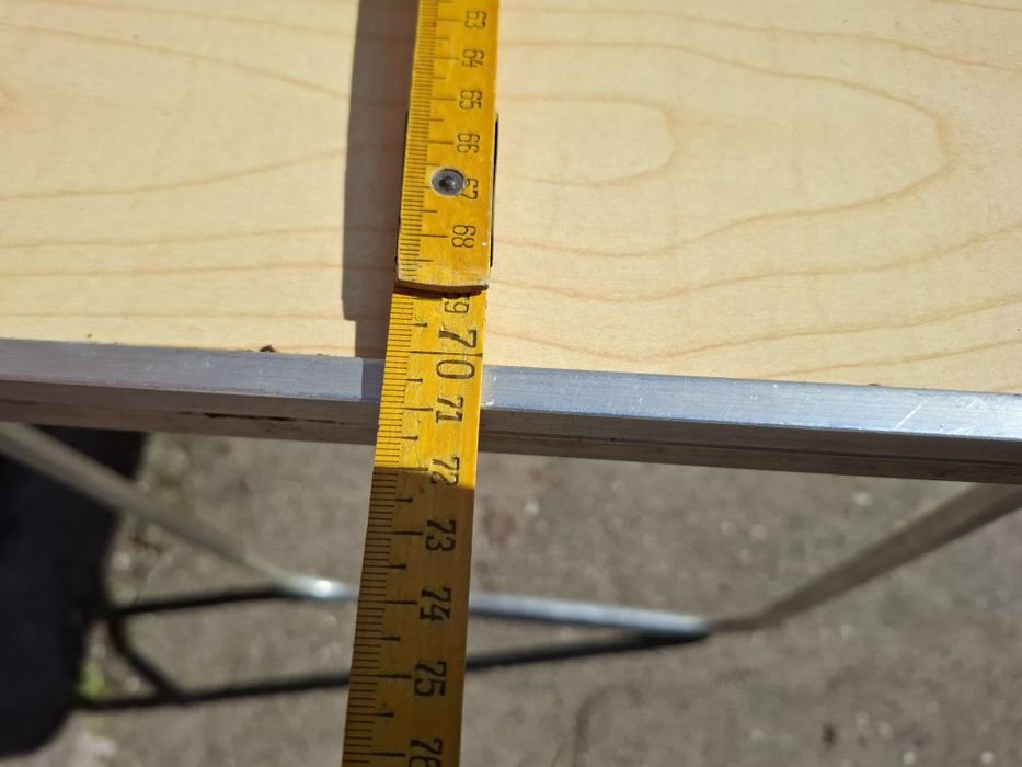 Stolik składany turystyczny  przenośny prl