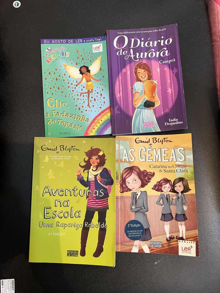 Livros juvenis variados