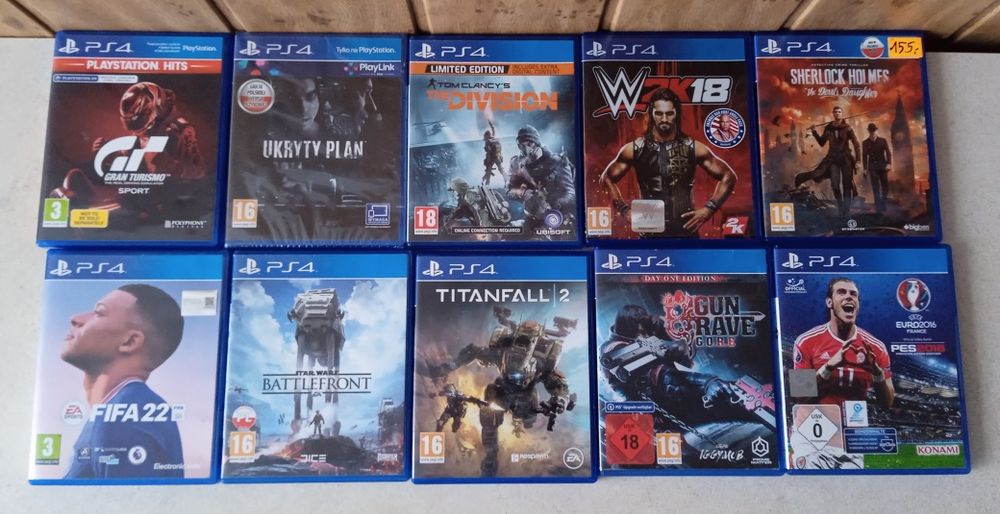 PlayStation 4 gry 30 zł