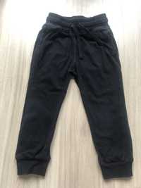 Spodnie dresowe czarne chłopięce H&M 98