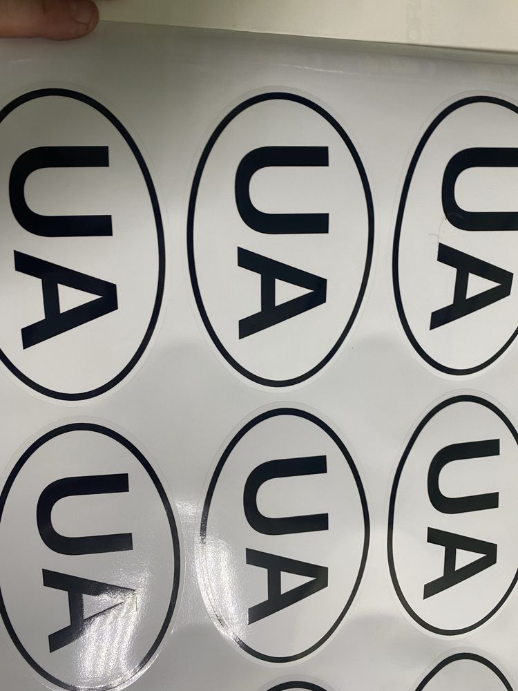 Наліпки на фуру (закордон UA)
