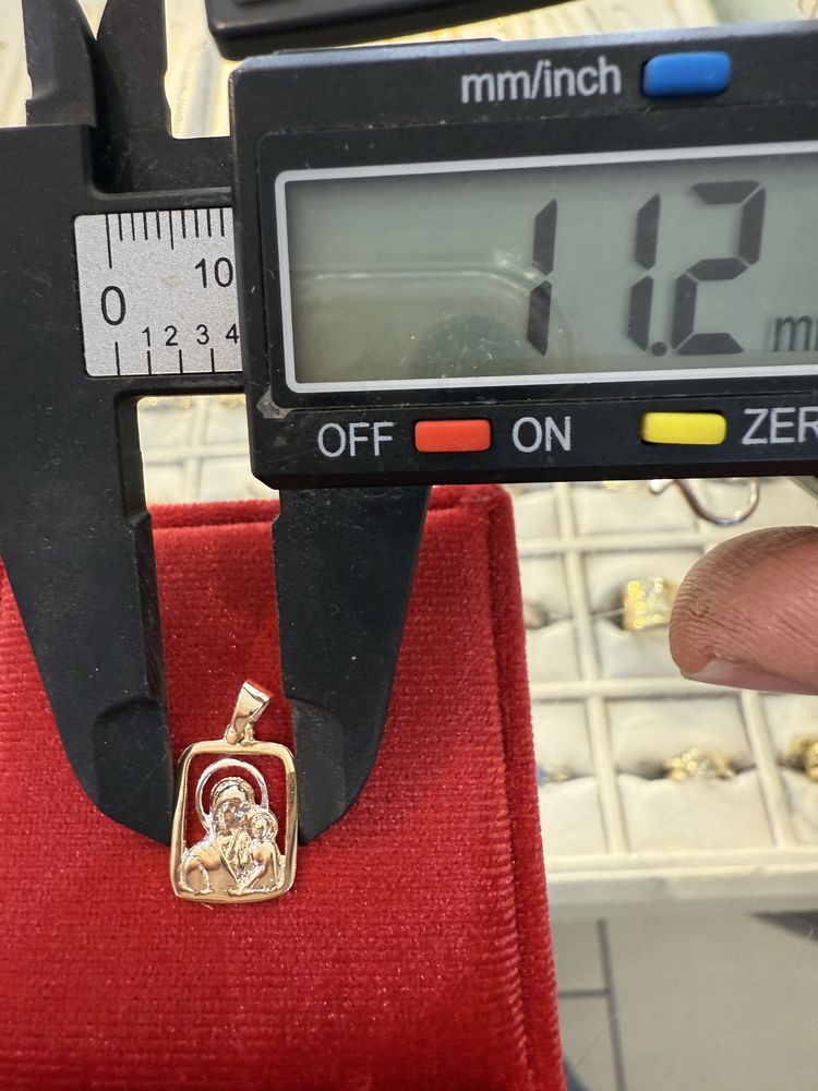 Medalik złoty pr 585