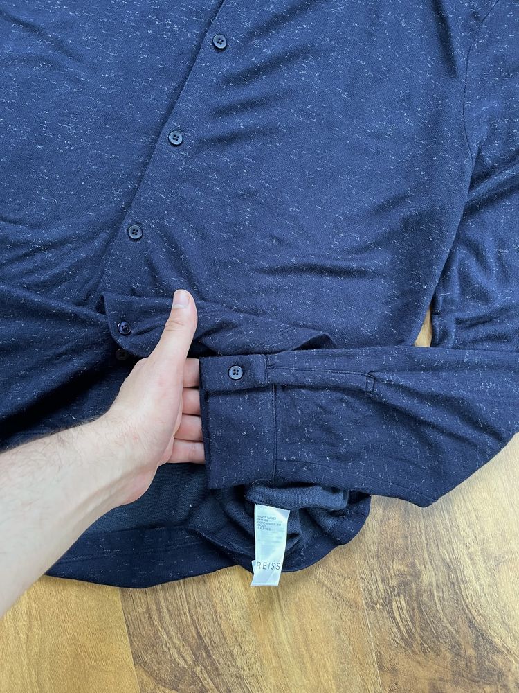 Сорочка з довгим рукавом Reiss як Massimo Dutti Arne -Розмір XL