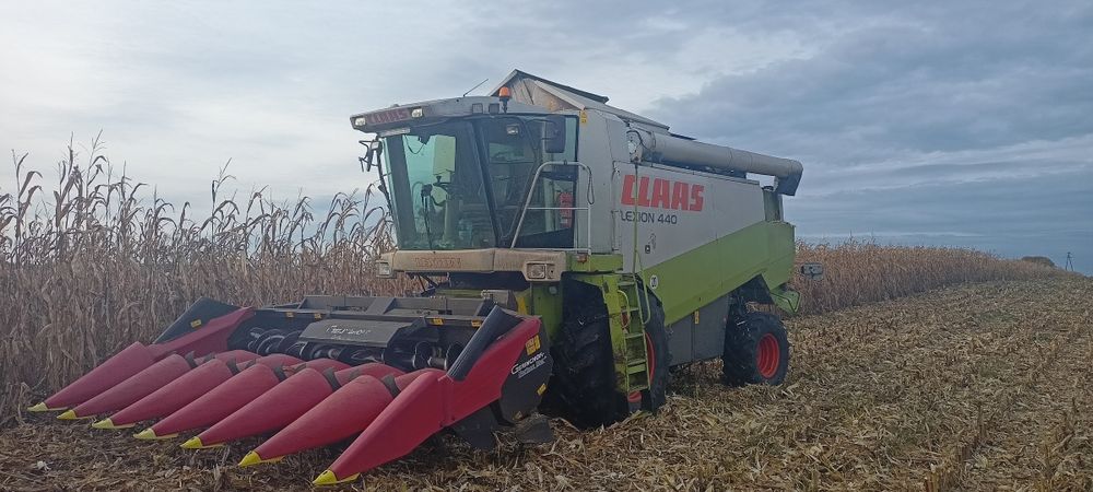 Zbiór koszenie kukurydzy z mapowaniem plonu